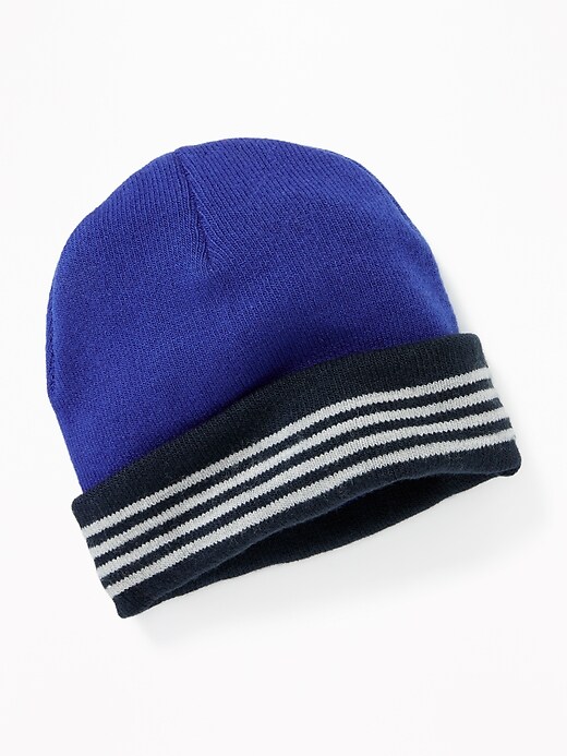 View large product image 1 of 1. Sweater-Knit Beanie For Boys