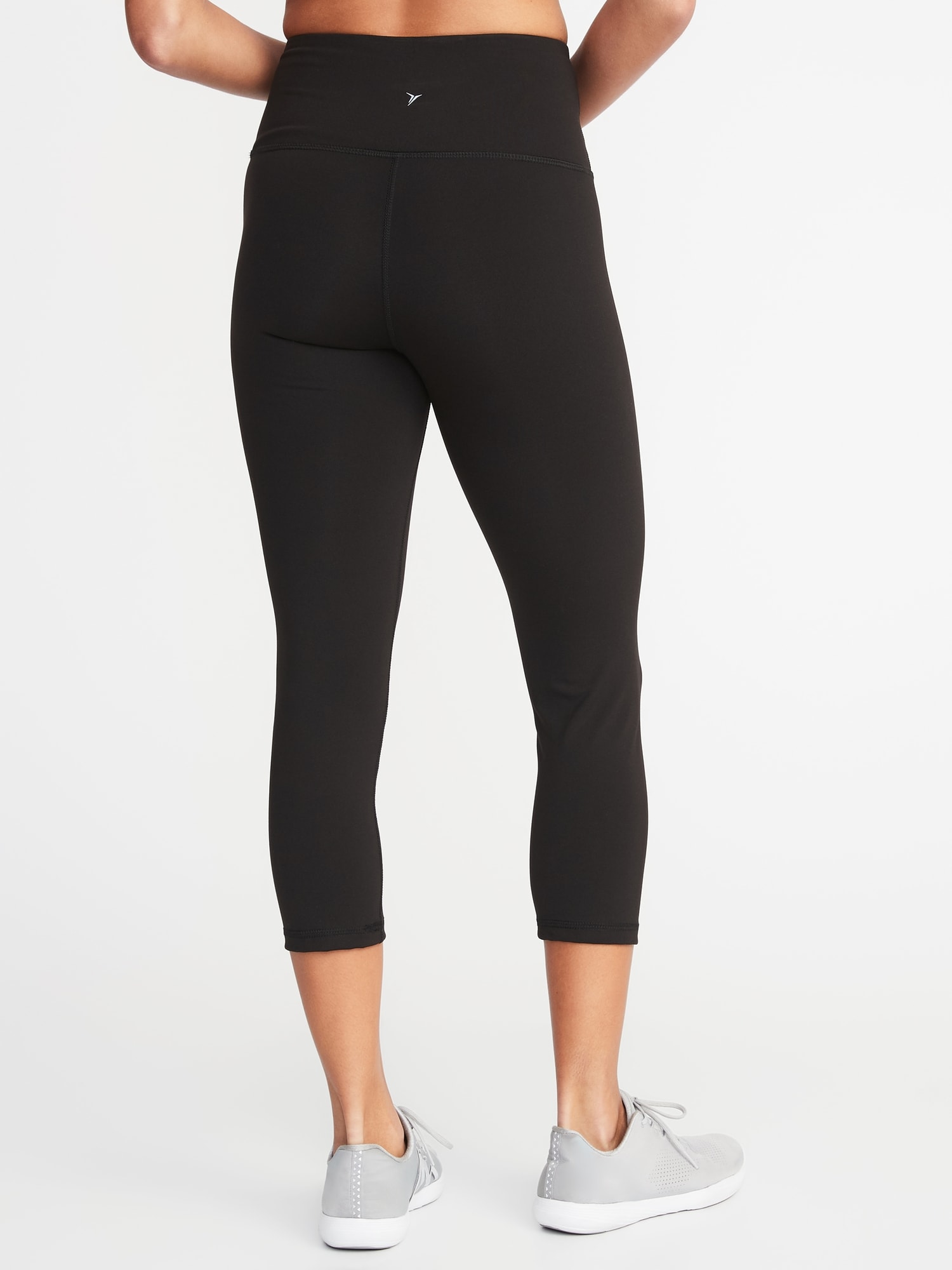 high waisted cropped leggings