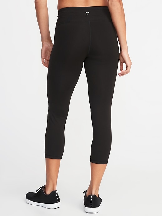 Mid-Rise Elevate Compression Crops for Women | Old Navy