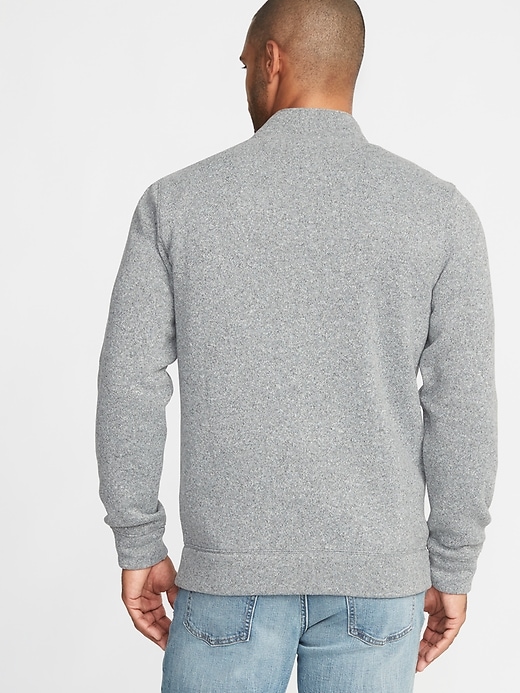 Image number 2 showing, Mock-Neck Full-Zip Sweater-Knit Jacket