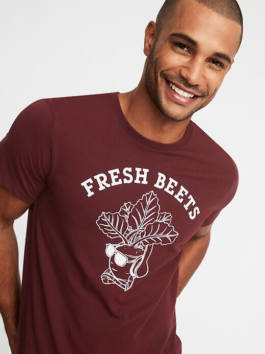 Image number 4 showing, "Fresh Beets" Soft-Washed Graphic Tee