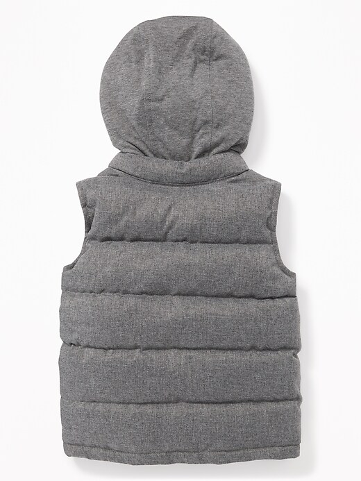 View large product image 2 of 4. Hooded Frost-Free Vest for Toddler Boys