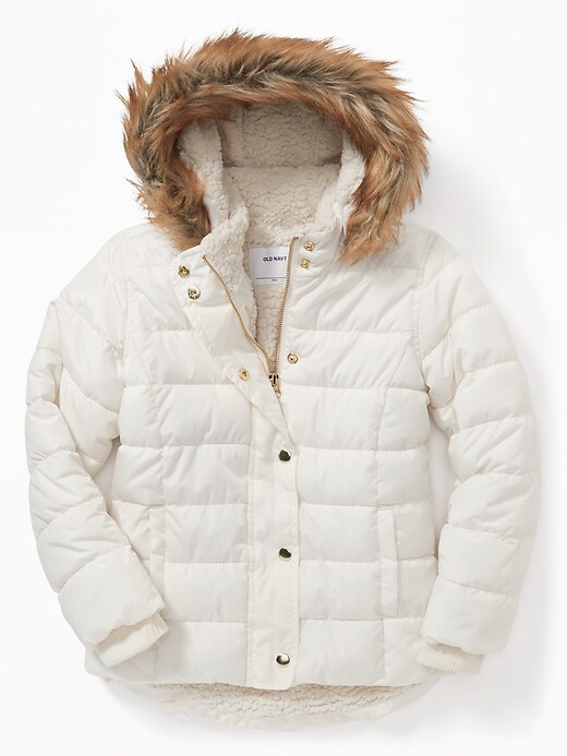 View large product image 1 of 3. Frost-Free Puffer Jacket for Girls