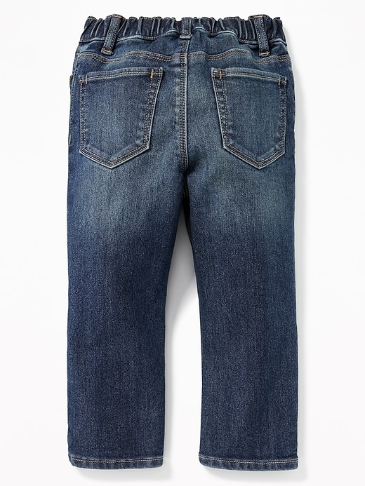 View large product image 2 of 3. Relaxed Built-In Warm Jeans for Toddler Boys