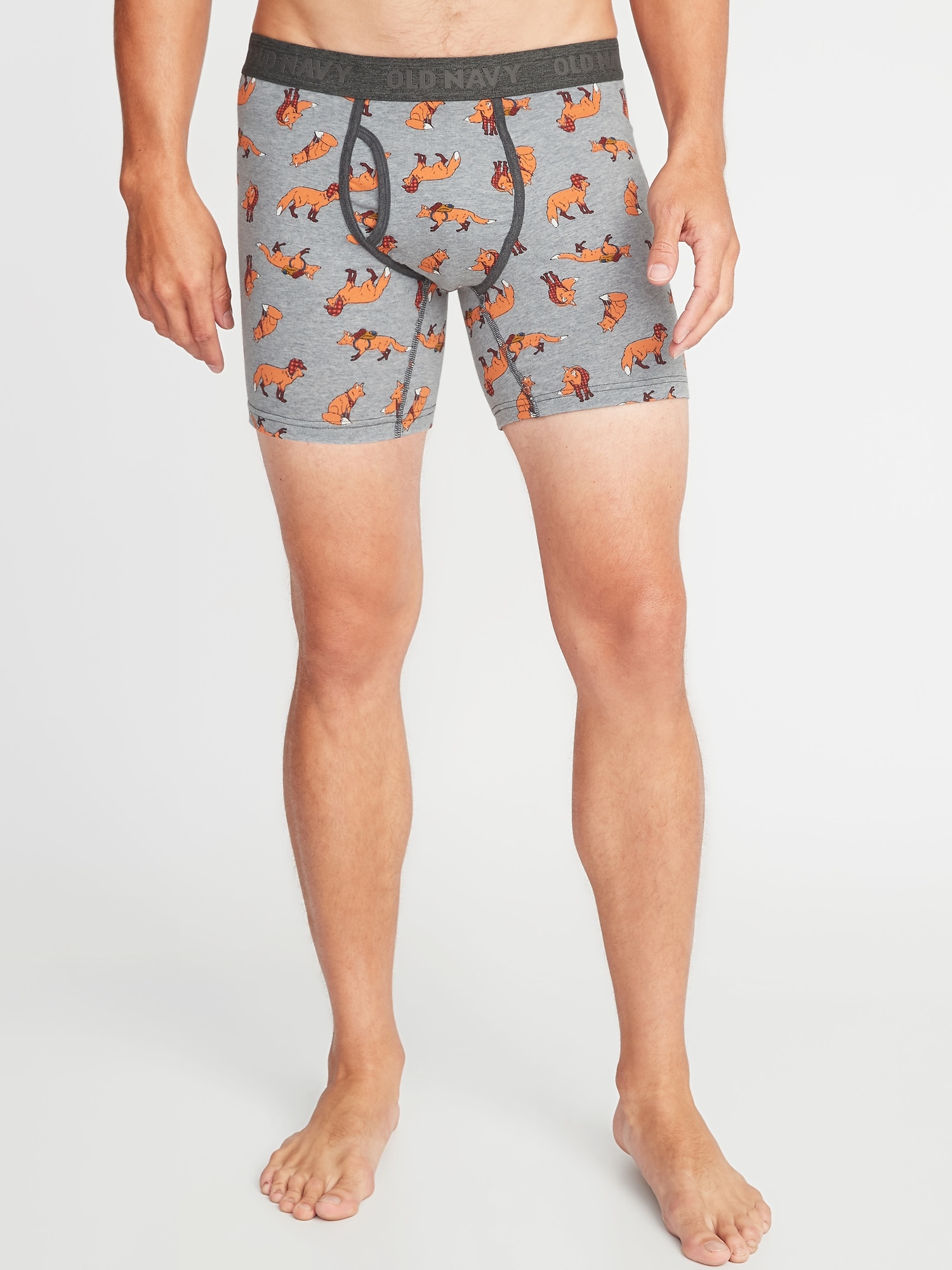 Soft-Washed Printed Boxer Briefs