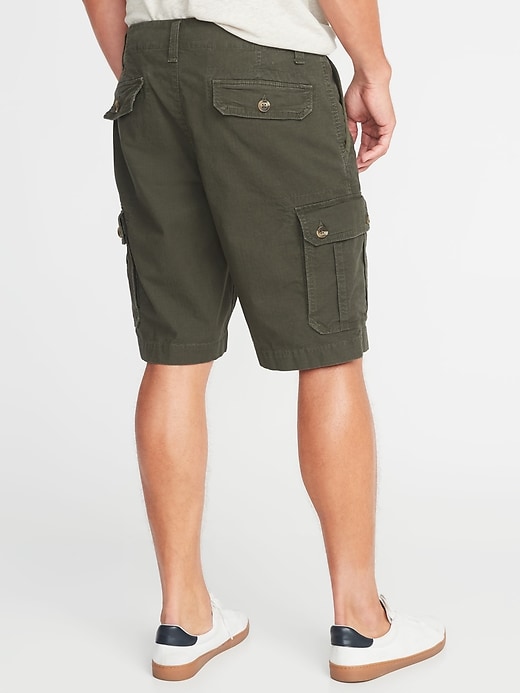 View large product image 2 of 2. Broken-In Built-In Flex Ripstop Cargo Shorts - 10-inch inseam