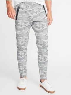 old navy camo joggers mens