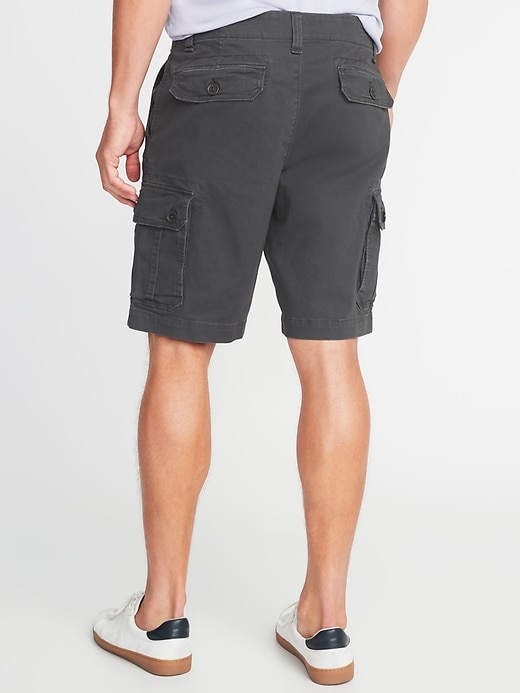 View large product image 2 of 2. Straight Lived-In Built-In Flex Cargo Shorts - 10 inch inseam