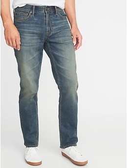 Straight Built-In Flex Jeans For Men