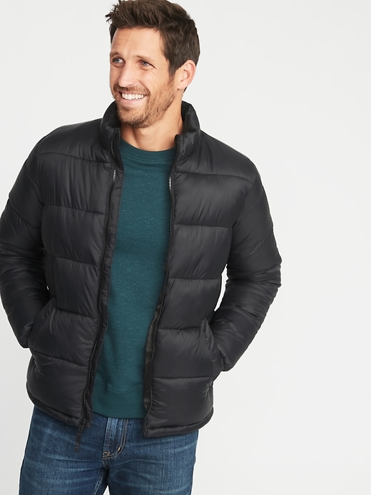 Image number 1 showing, Nylon Frost-Free Puffer Jacket