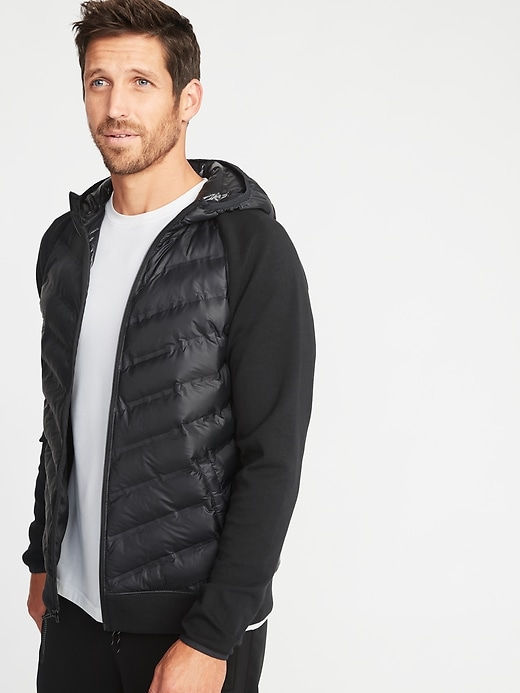 Image number 4 showing, Go-Warm Quilted Fusion Hooded Jacket
