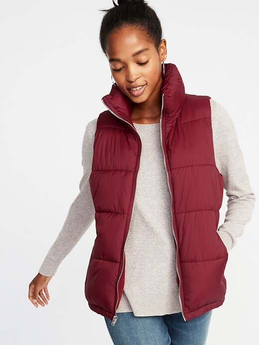 View large product image 1 of 1. Frost-Free Puffer Vest for Women