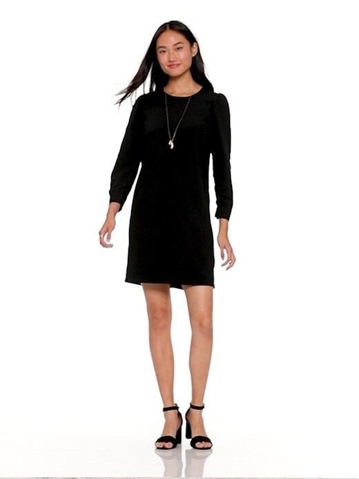 Old navy crepe shift 2025 dress