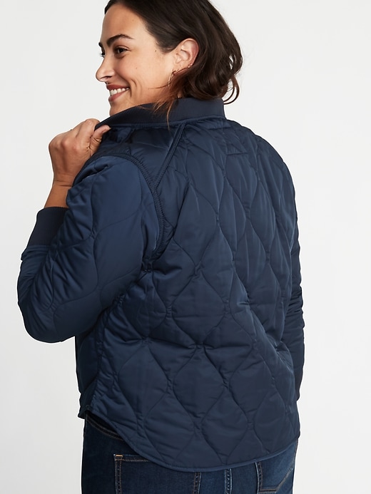 Image number 2 showing, Lightweight Quilted Plus-Size Jacket