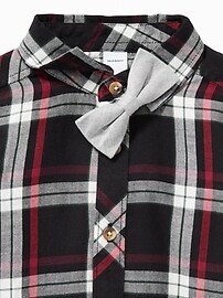 View large product image 4 of 5. Dressy Shirt & Bow-Tie Set for Toddler Boys