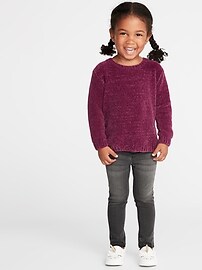 View large product image 3 of 4. Chenille Sweater for Toddler Girls