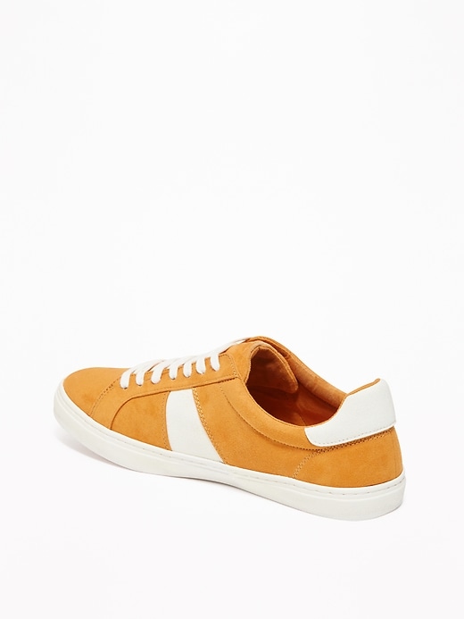 Image number 4 showing, Faux-Suede Classic Sneakers for Women