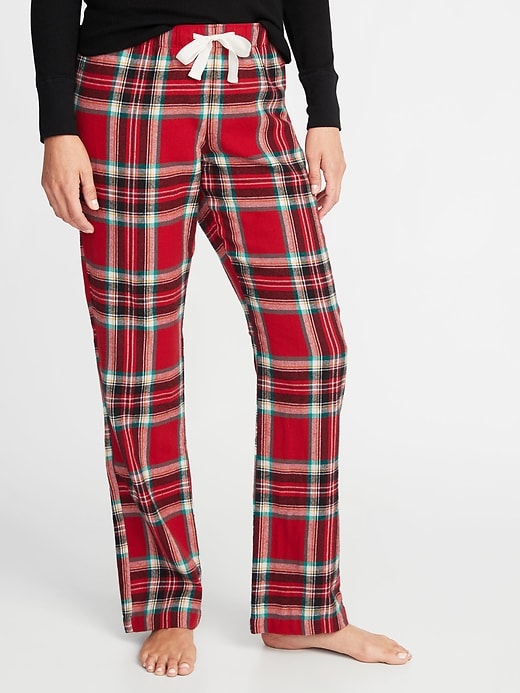 View large product image 1 of 1. Patterned Flannel Sleep Pants for Women