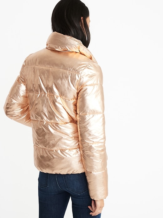 Image number 2 showing, Metallic Frost-Free Jacket for Women