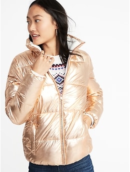 Old navy rose gold sale jacket