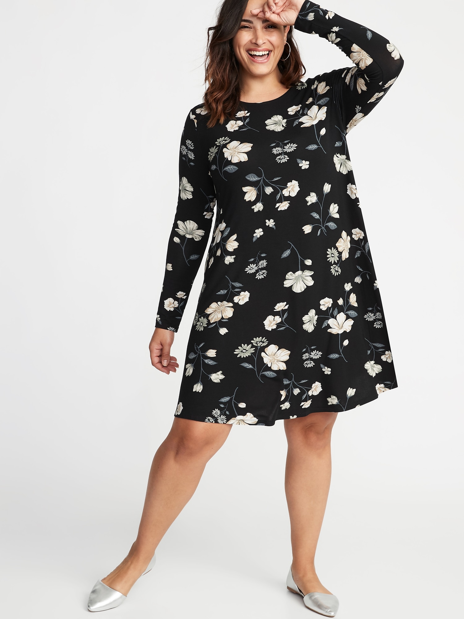 Old navy plus shop size swing dress