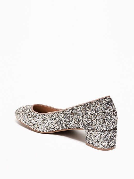 Image number 4 showing, Glitter Block Heels for Women