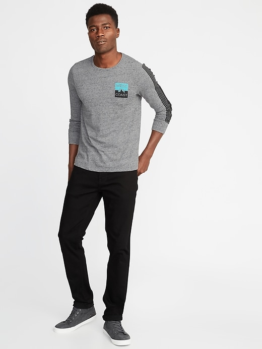 Image number 3 showing, Soft-Washed Graphic Long-Sleeve Tee