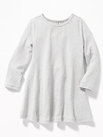 View large product image 3 of 3. Cozy Stretch Swing Dress for Toddler Girls