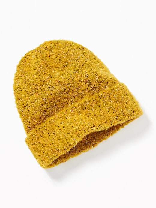 View large product image 2 of 2. Bouclé Beanie for Women