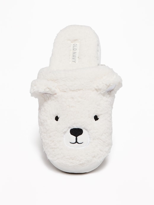 Image number 3 showing, Sherpa Critter Slide Slippers for Women