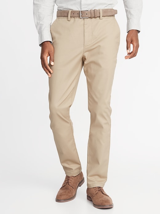 View large product image 1 of 1. Athletic Ultimate Built-In Flex Non-Iron Chinos