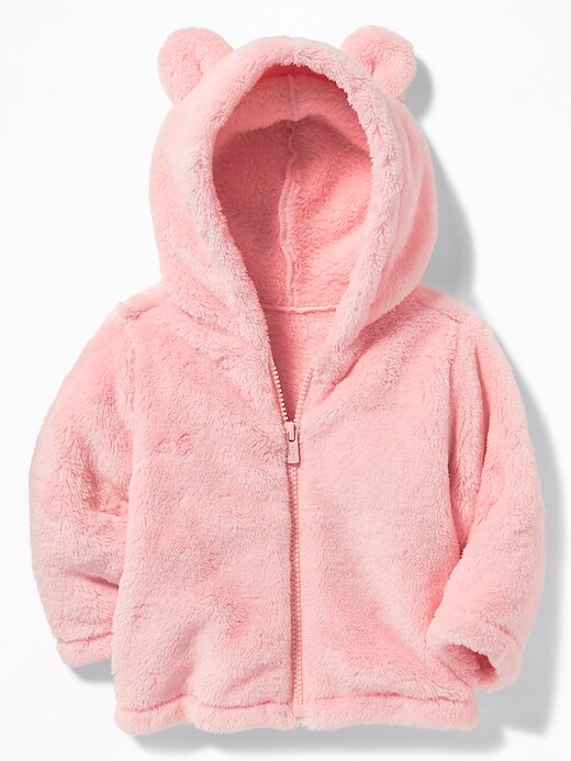 View large product image 1 of 1. Micro Performance Fleece Bear-Critter Jacket for Baby