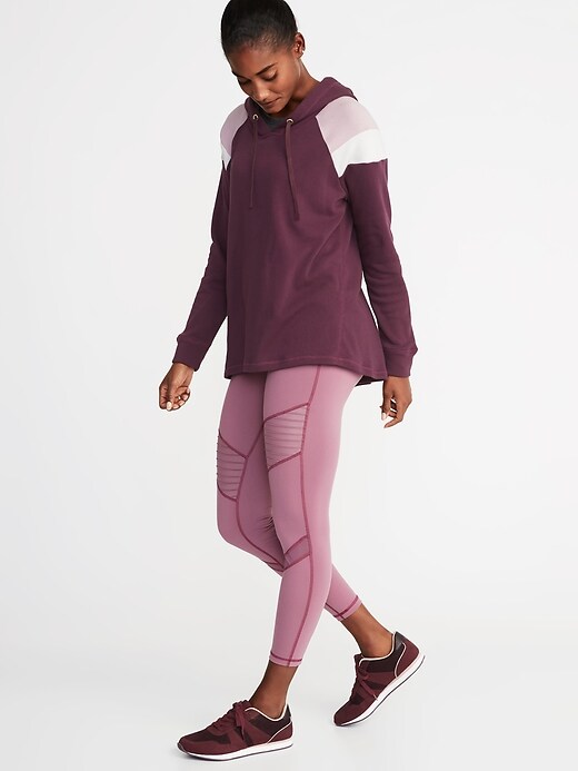Image number 3 showing, Color-Blocked Swing Hoodie for Women