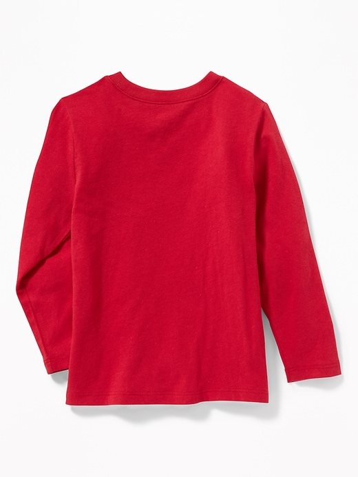 View large product image 2 of 2. Graphic Long-Sleeve Tee for Toddler Boys