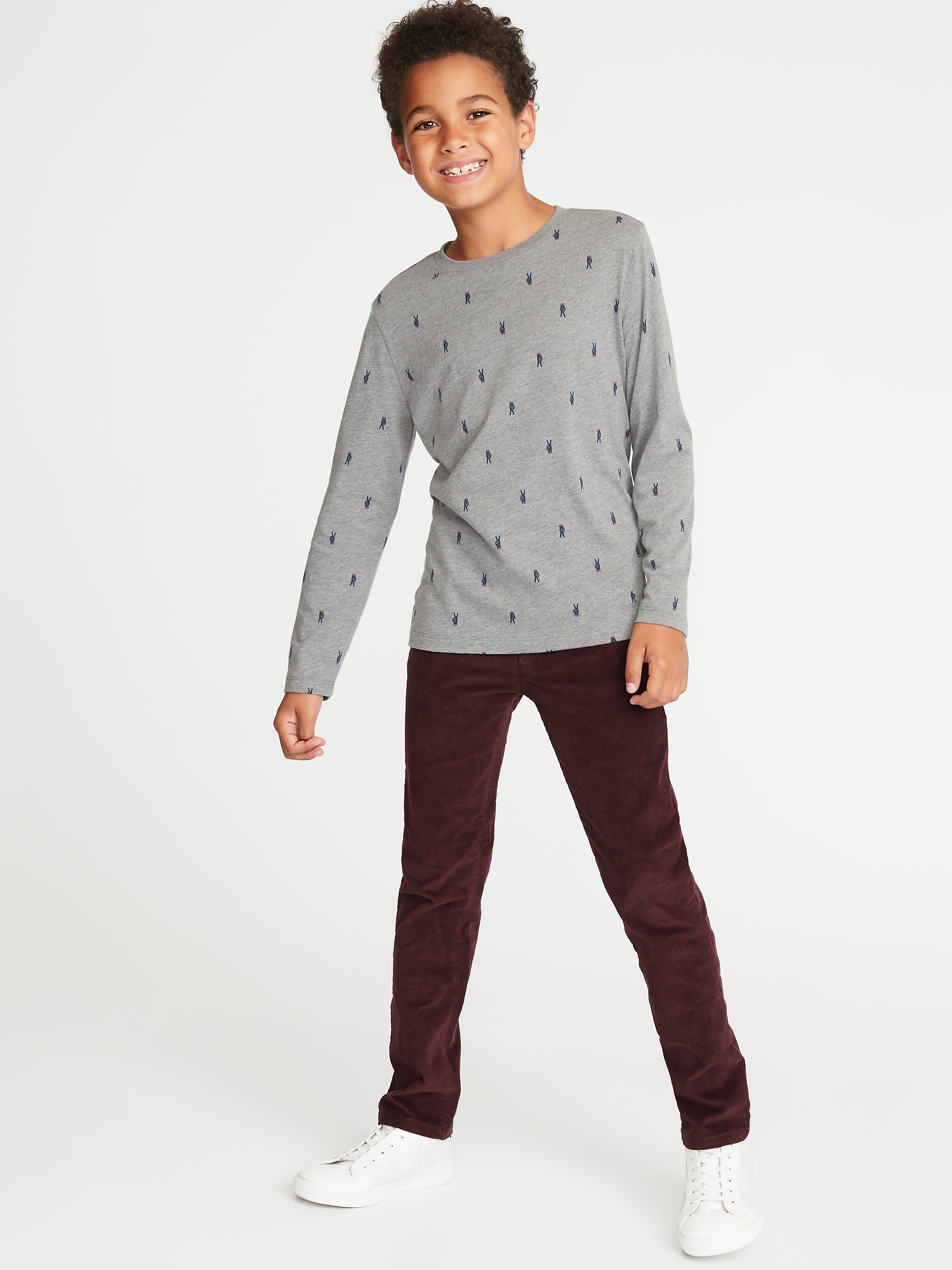 Printed Crew-Neck Tee For Boys | Old Navy