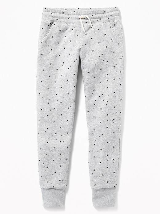 View large product image 1 of 2. Star-Print Joggers for Girls