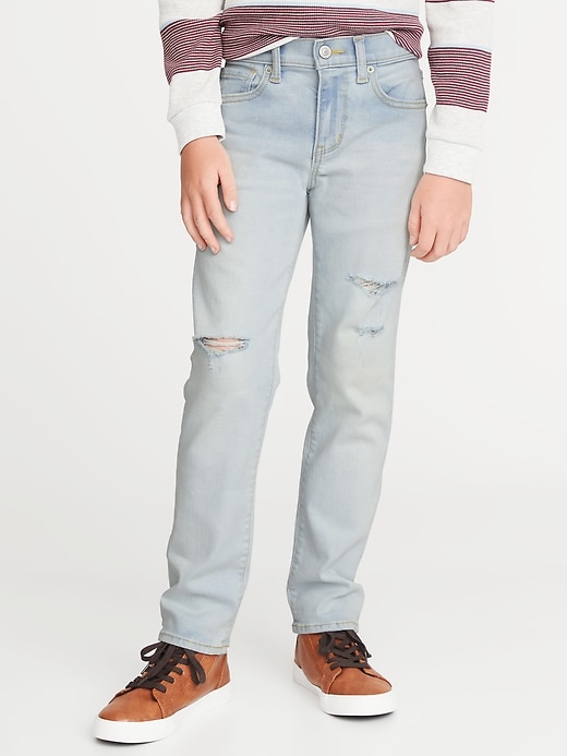 View large product image 1 of 3. Slim 360° Stretch Built-In Flex Max Jeans for Boys