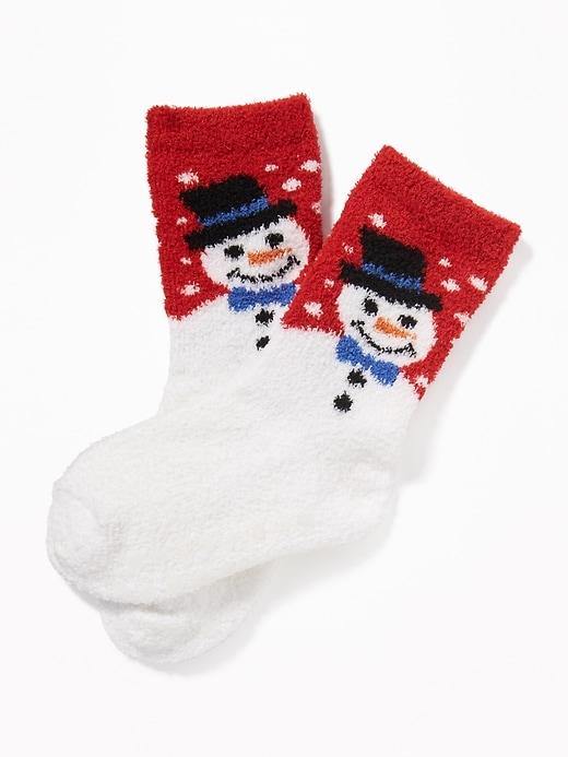 View large product image 1 of 1. Graphic Cozy Socks For Toddler & Baby