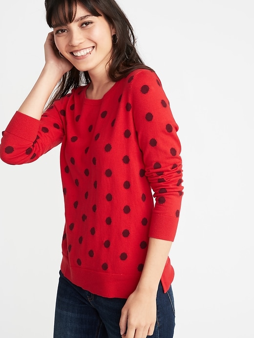 Image number 4 showing, Crew-Neck Sweater for Women