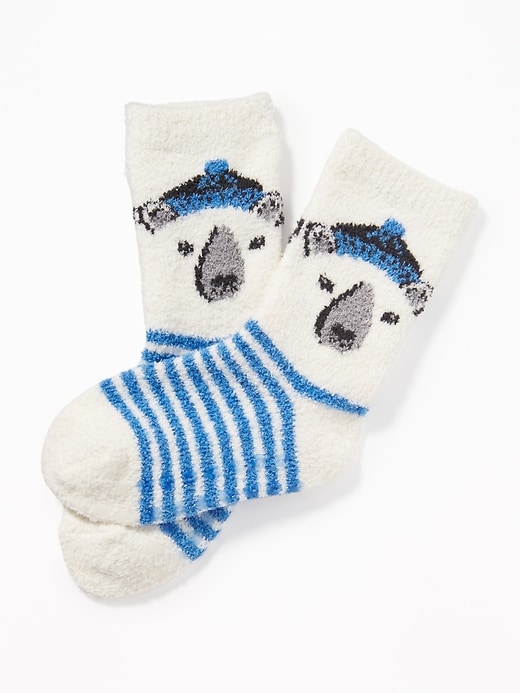 View large product image 1 of 1. Graphic Cozy Socks For Toddler & Baby