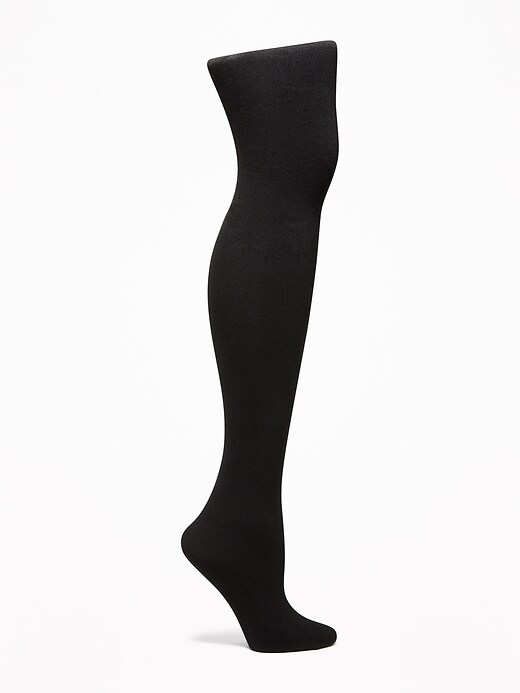 View large product image 1 of 1. Fleece-Lined Tights for Women
