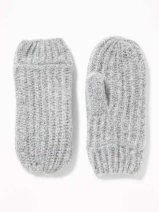 View large product image 1 of 1. Rib-Knit Mittens for Women