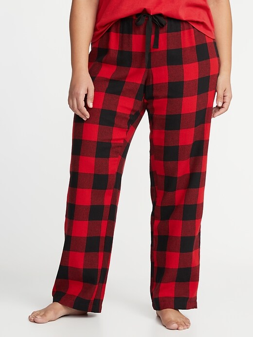Patterned Plus-Size Flannel Sleep Pants | Old Navy