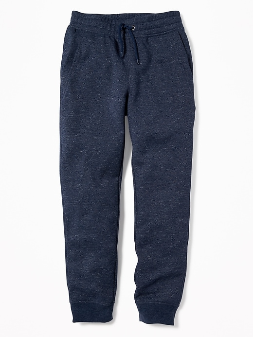 View large product image 1 of 1. Gender-Neutral Drawstring-Waist Straight-Leg Joggers For Kids