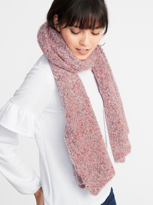 View large product image 1 of 2. Bouclé Scarf for Women