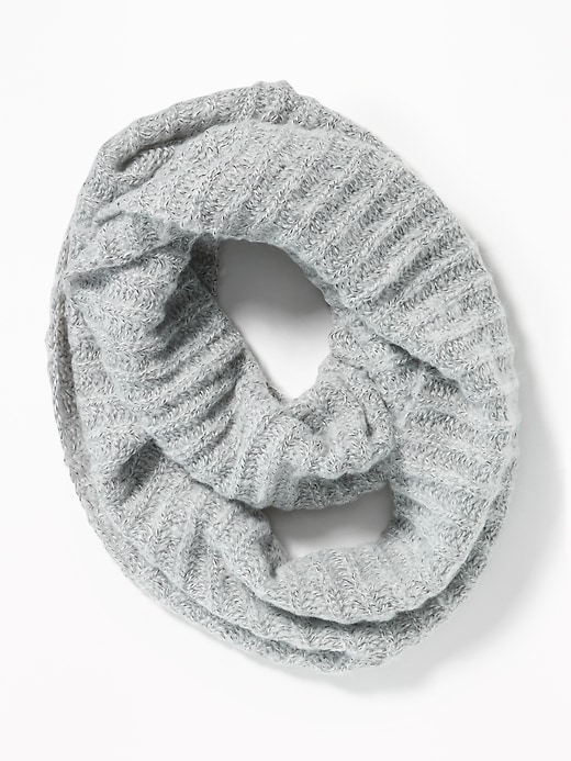 View large product image 2 of 2. Rib-Knit Infinity Scarf for Women
