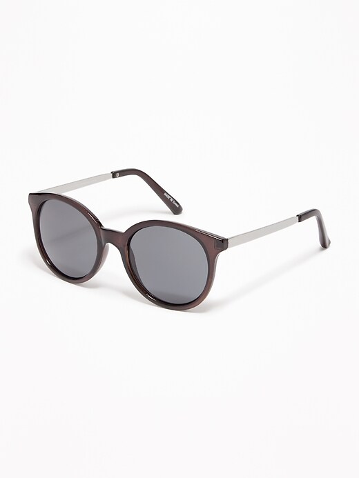 Clear Square-Frame Sunglasses for Women | Old Navy
