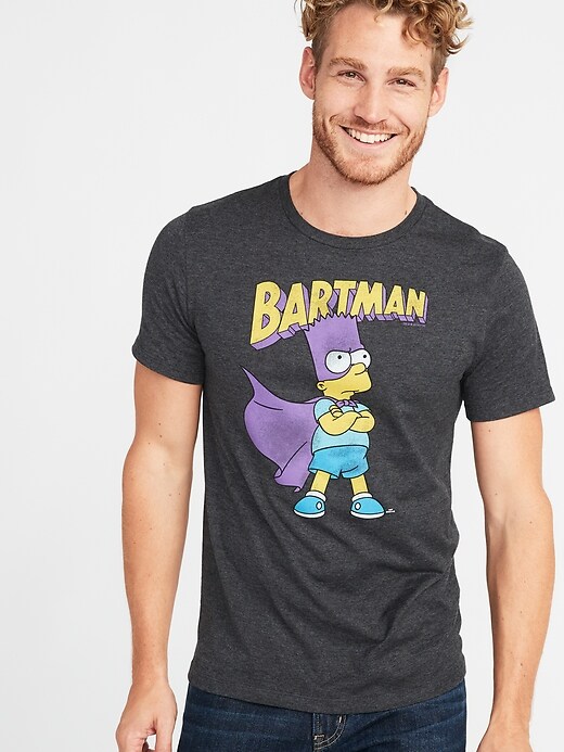 View large product image 1 of 1. The Simpsons&#153 Bartman Graphic Tee