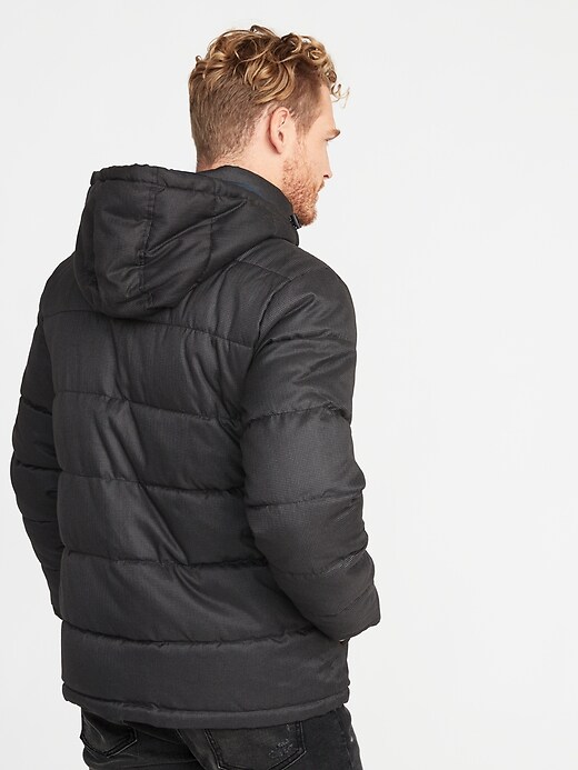 Image number 2 showing, Quilted Detachable-Hood Heritage Jacket