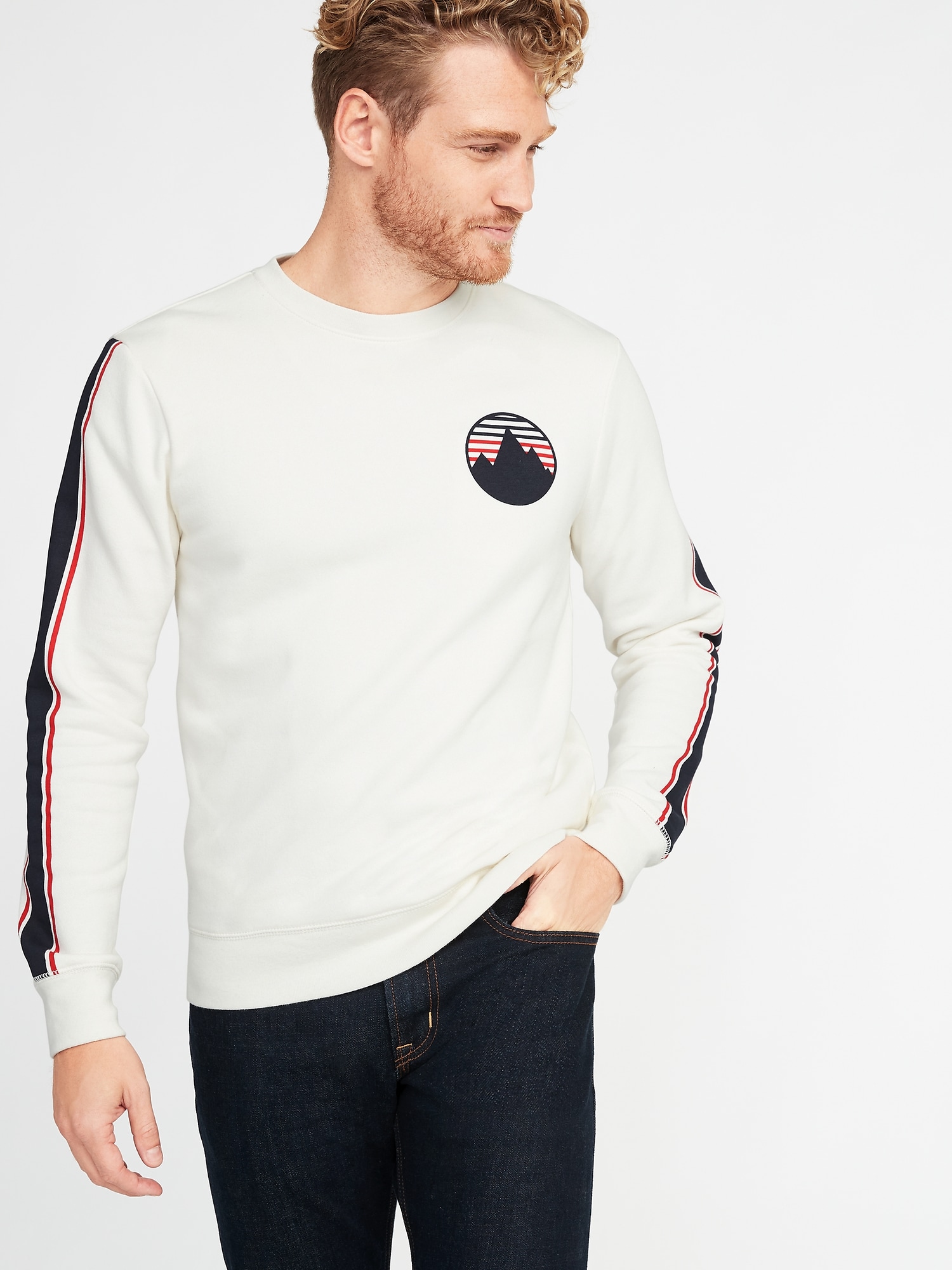 Old navy mens discount crew neck sweatshirts